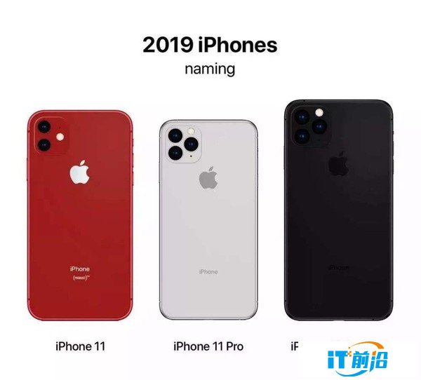 iPhone 11、iPhone 11 Pro和iPhone 11 Pro Max（图源网）