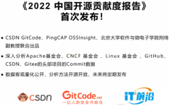 《2022中国开源贡献度报告》首次发布